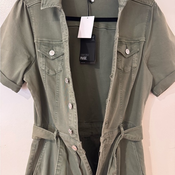 PAIGE Brooklyn Belted Jumpsuit - Picture 7 of 8